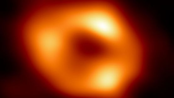 Lograron captar la primera imagen del agujero negro supermasivo en el centro de nuestra galaxia