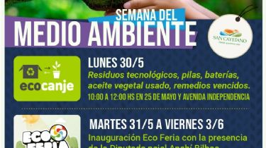 San Cayetano promueve una serie de actividades por la Semana del Medio Ambiente