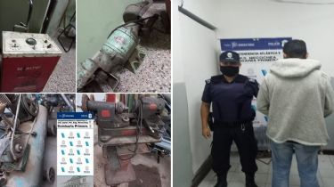 Secuestraron vehículos antiguos y herramientas relacionadas a un robo: Aprehendieron a un hombre y lo liberaron