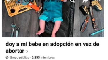 Detuvieron a un joven por intentar vender a su beba de dos meses a través de Facebook