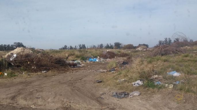 Vecinos de la Ribera denuncian que “están creando otro basural”