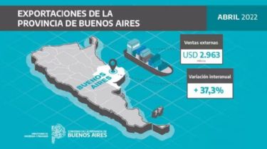 Las exportaciones de la provincia de Buenos Aires fueron récord en abril