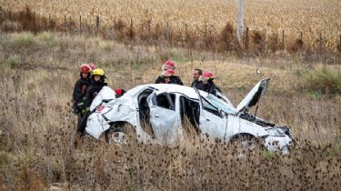 Accidente fatal en la Ruta 228: Una mujer murió tras un vuelco