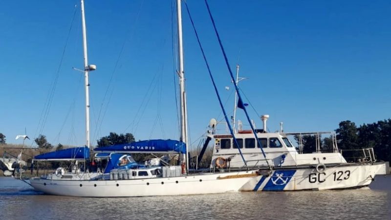 Narcolavado en Necochea: Secuestraron un velero con el que intentaban traficar cocaína por vía marítima