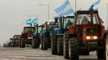 Tractorazo: Productores de Necochea y de la zona se pliegan este miércoles al paro