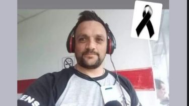 Dolor por la muerte de Leandro Aroza Caffaro: El sentido adiós al relator