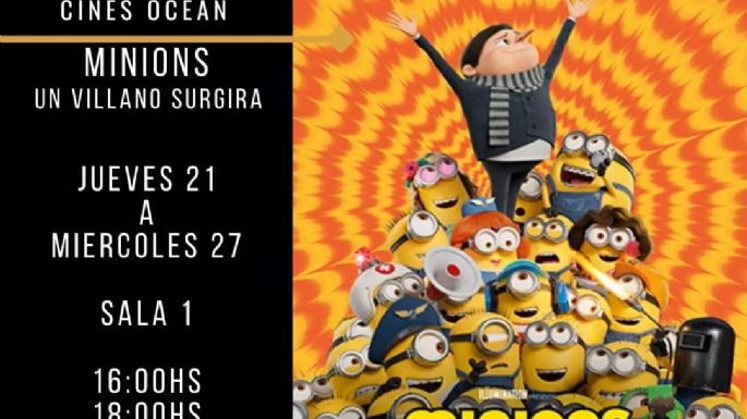 Imperdible cartelera de Cines Ocean para esta semana