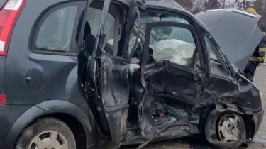 Familia loberense se accidentó en la Ruta 41: Una mujer perdió la vida en el choque