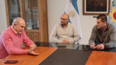 Jorge Alvaro se reunió con el intendente de Balcarce: La vuelta del tren, entre las prioridades
