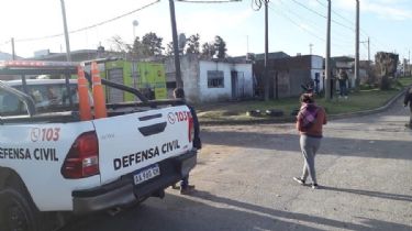 Incendio en una vivienda de Quequén: Debieron asistir a una mujer y sus tres hijos