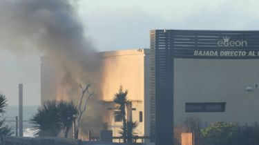Incendio en el Balneario Egeon: Las llamas afectaron uno de los edificios del complejo