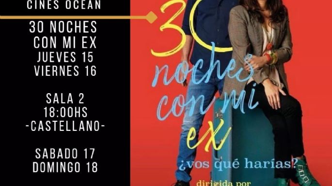 Tres estrenos renuevan la cartelera de Cines Ocean