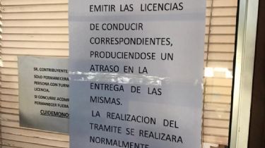 Atrasos en la entrega de licencias de conducir: Faltan insumos y el Municipio señala a la Provincia