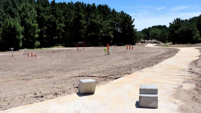 San Cayetano: Avanzan las obras en el Complejo Recreativo del Balneario