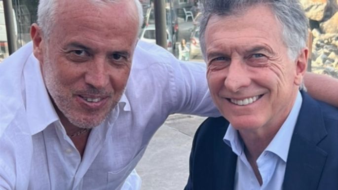 Migueles estuvo con Mauricio Macri en Mar del Plata