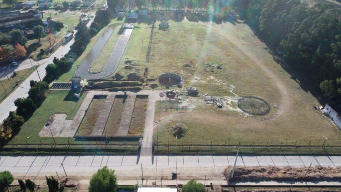 San Cayetano adjudicó la obra de la planta de efluentes y pronto comenzarán a construirla