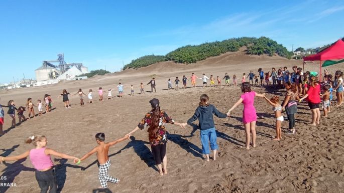 Comenzaron las actividades de cierre de "Escuelas Abiertas en Verano" en Necochea