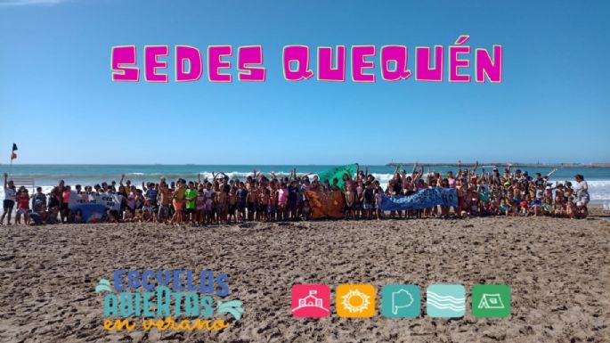 Comenzaron las actividades de cierre de "Escuelas Abiertas en Verano" en Necochea