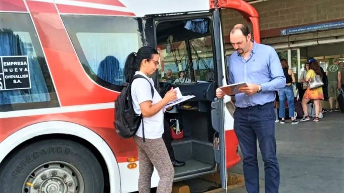 Operativo en terminales de la Provincia: Detectaron exceso de jornada laboral en choferes de larga distancia