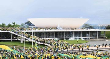 Alerta en Brasil: Bolsonaristas tomaron el Congreso y la Presidencia para exigir un golpe de Estado