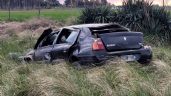 Ruta 3: Un hombre falleció al volcar su auto entre Tres Arroyos y Gonzáles Chaves