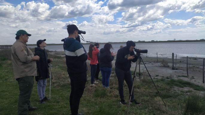 Realizaron el conteo anual de aves en el SEEA Laguna la Salada: "Conocer para valorar, valorar para conservar"