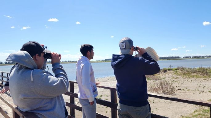 Realizaron el conteo anual de aves en el SEEA Laguna la Salada: "Conocer para valorar, valorar para conservar"