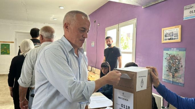 Votó Martín Migueles: “Hoy es un día hermoso para venir a votar”