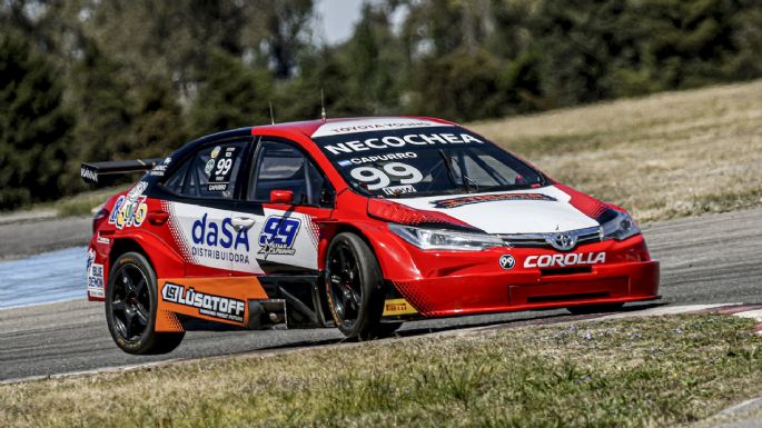 El necochense Nicolás Capurro va por los 200 km de Buenos Aires en TC2000