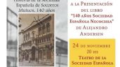 Presentarán el libro "140 Años Sociedad Española": Un viaje por la historia de Necochea