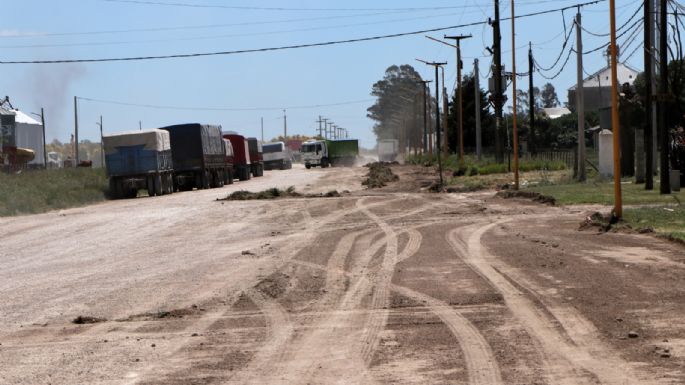 San Cayetano comenzó la pavimentación de una nueva avenida