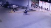 Video: Robó una moto de un empleado de Toledo y quedó grabado por una cámara de seguridad