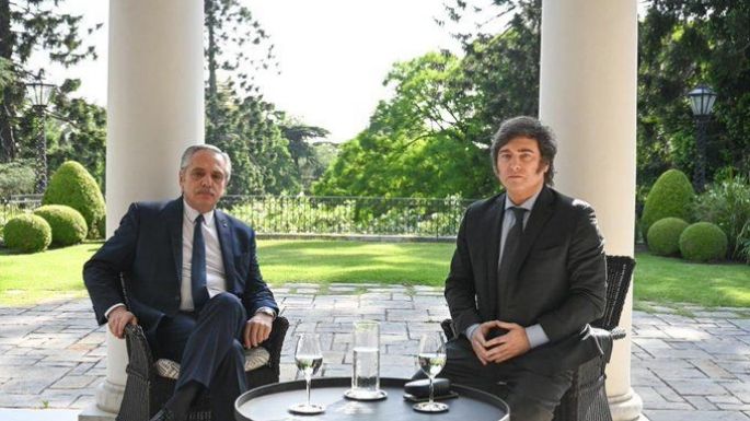 Desayuno en Olivos: Javier Milei se reunió con Alberto Fernández en el comienzo de la transición