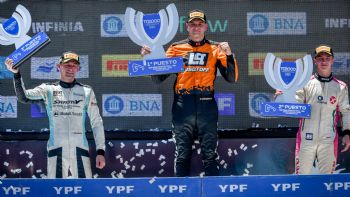 El necochense Matías Capurro salió subcampeón del Top Race Series