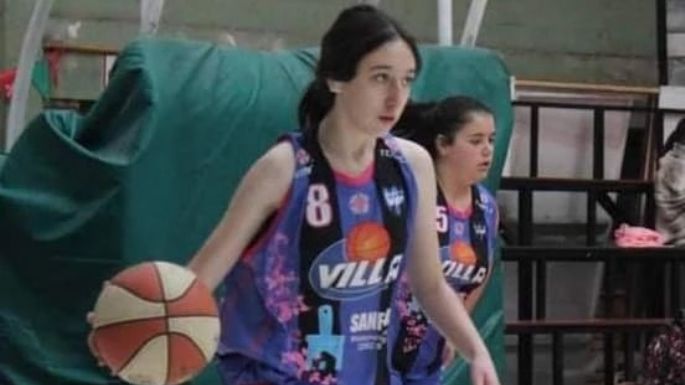 El deporte necochense de luto: Profundo pesar por la muerte de Male, una basquetbolista de 15 años