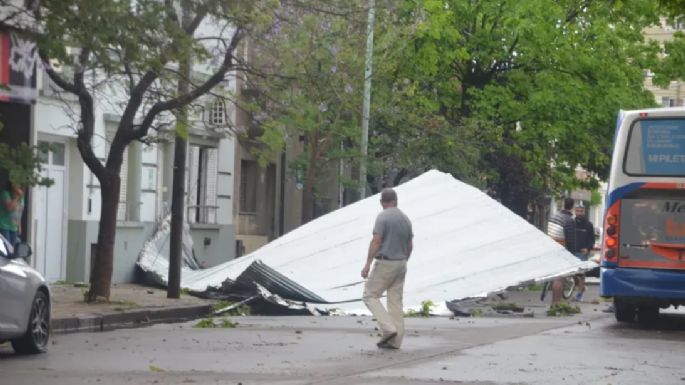 Un temporal causó destrozos en Olavarría y el municipio declaró el estado de Emergencia