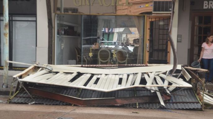 Un temporal causó destrozos en Olavarría y el municipio declaró el estado de Emergencia