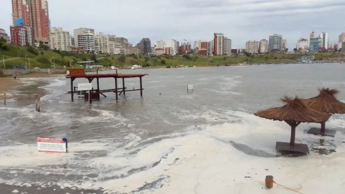 Alerta por una fuerte subida de la marea en la Costa Atlántica