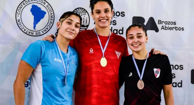 Guadalupe Angiolini cerró el año con doblete de plata en el Campeonato Argentino