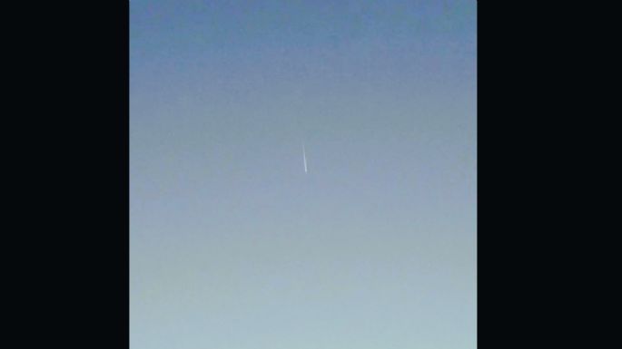 Video: Captaron un meteorito cruzando el cielo de Necochea