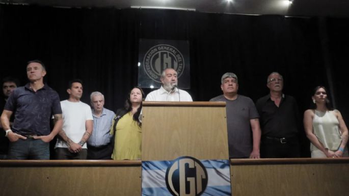 La CGT convocó a un paro general: "Al enviado del cielo le importan un carajo el Congreso y los trabajadores"