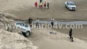 Dejaron el auto estacionado en la zona de “El Caño” y se cayó desde el acantilado