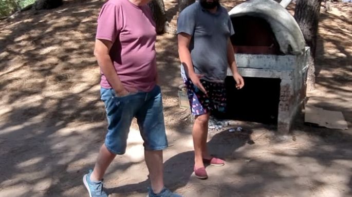 San Cayetano: Miguel Gargaglione recorrió el Balneario y dialogó con el sector privado