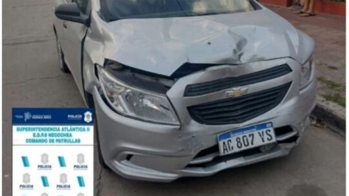 Choque entre dos autos en 83 y 24: un herido