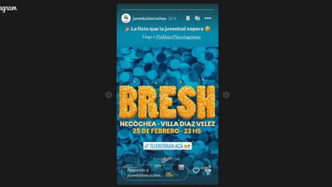 Todos metidos: Hasta la Dirección de Juventud de la Municipalidad publicita la Bresh en el parque