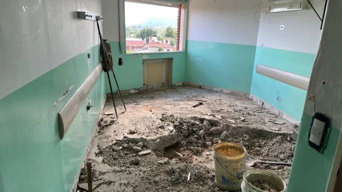 Balcarce remodela su hospital