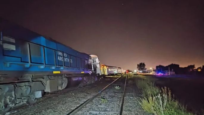 Descarriló en Olavarría un tren que iba hacia Bahía Blanca