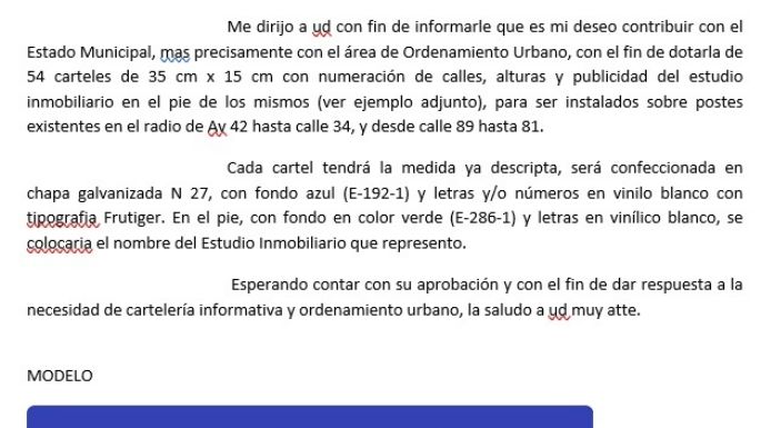 Si no es negocio, no: La Muni negó una importante donación de cartelería para las calles