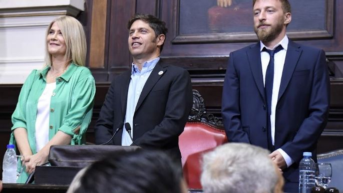 Kicillof dio un discurso de candidato en la Legislatura