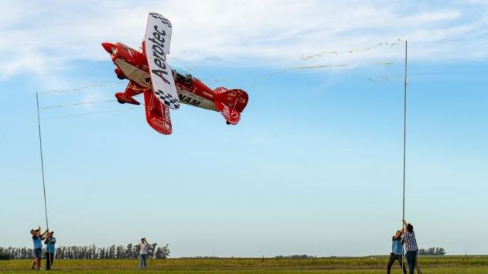 Una multitud disfrutó del festival aéreo "Sanca vuela 2023"